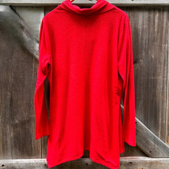NY Collection Cowl Neck Tunic size large - Picture 4 of 5